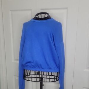 Stateside Royal Blue Crew Neck Size Small